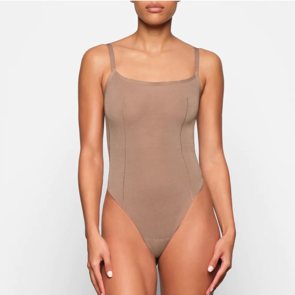 Women's Tan Bodysuit